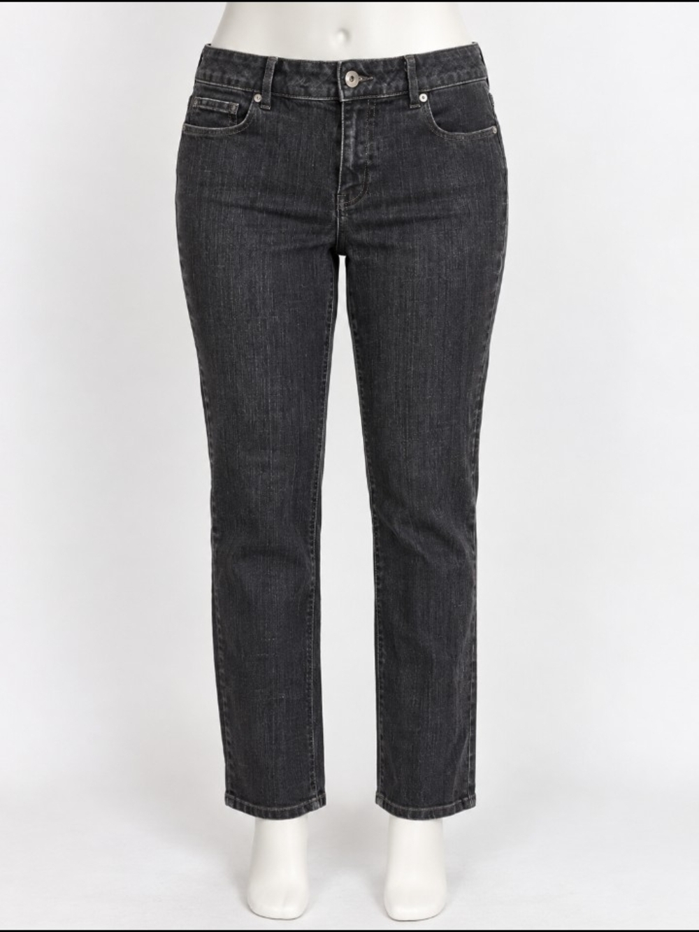 Liz Claiborne Dark Blue Straight Leg Jeans